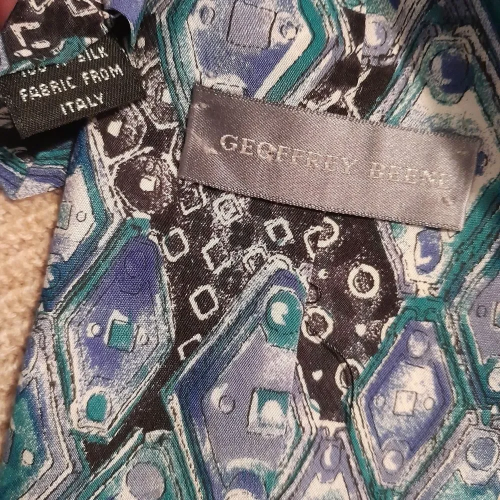 New Geoffrey Beene All Silk Tie   All Ties 3/$40